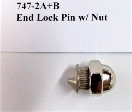 Globe Slicer Part 747-2A+B End Weight lock Pin W/ Nut